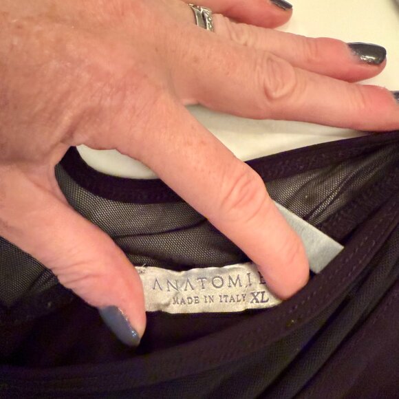 Anatomie Jackson Pima Cotton Mesh V Neck Tank XL - Picture 3 of 5